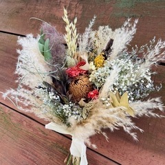 フライングスワッグ フライングブーケ 壁かけスワッグ ブーケ