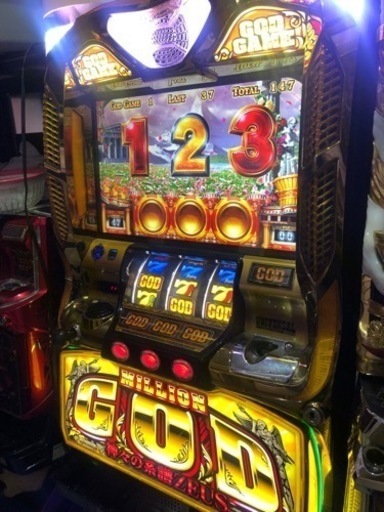 pay pay加盟店　　pay pay使えます。ミリオンゴッド神々の系譜ゼウス　パチスロ実機　パチンコスロット