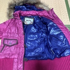 キッズダウン　120cmの画像