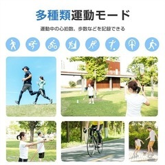 スマートウォッチ  日本語取扱説明書　ボタン式ベルト　レッド 赤色の画像