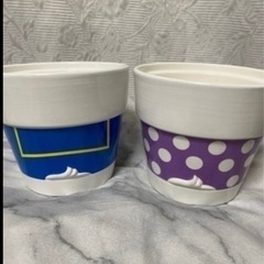 ドナルド＆デイジー🪴プランターカバーの画像