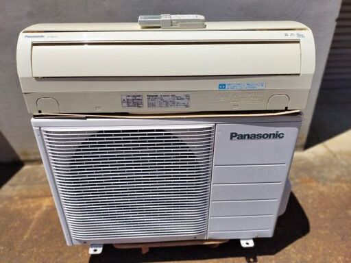 希少 エアコン パナソニック Panasonic CS-２８０ーCV２ ２．８ｋｗ １２畳 ２００Ｖ 中古　動作確認済 ②