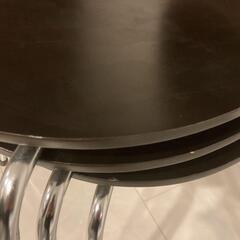 コクヨ　ダイニングチェア　スタッキングチェア　ダークブラウン　CK-M2000 の画像