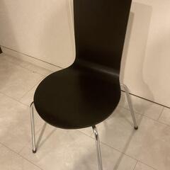 コクヨ　ダイニングチェア　スタッキングチェア　ダークブラウン　CK-M2000 の画像