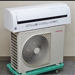 【お取引中】(29)東芝 プラズマ空清 マジック洗浄熱交換器 1リットル洗浄 無線LAN内蔵 ルームエアコン 2.2kW おもに6畳用 2022年製 取付販売