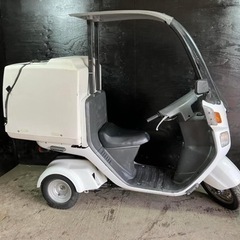 ★支払総額7.8万円★登録後即乗り出し可能！自賠責も承ります♪ ホンダ ジャイロキャノピーFI TA03 特大リアボックス！4スト、インジェクションジャイロ！通勤通学に！配達にも♪の画像