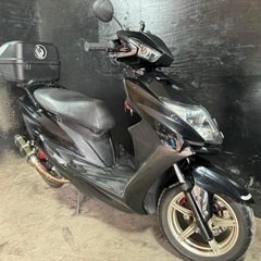 ★支払総額14.2万円★走行テスト済み！下取り可能！ ヤマハ シグナス125X SEA5J 4型シグナス！ 高年式！社外リアサス！社外マフラー！通勤通学に♪の画像