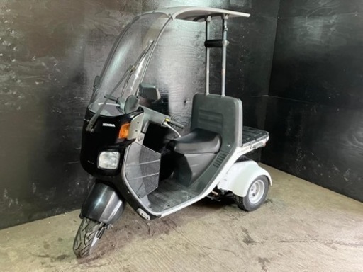 ★支払総額6.0万円★走行テスト済み！書類完備！ ホンダ ジャイロキャノピーFI 実働！手直しベース 雨の日も安心！4スト、インジェクションジャイロ！ちょっとした足に♪