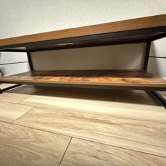 【値下げ】ニトリ　TVボード　ローボードステイン　120の画像