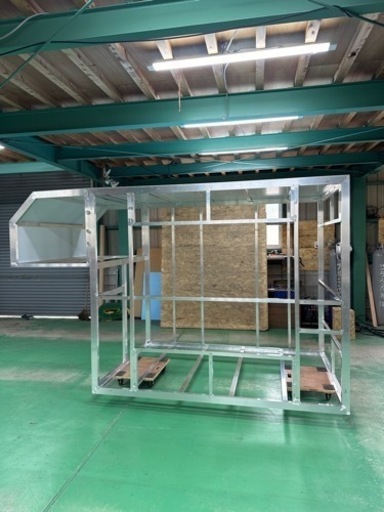 キッチンカーシェルBOXフレームのみ