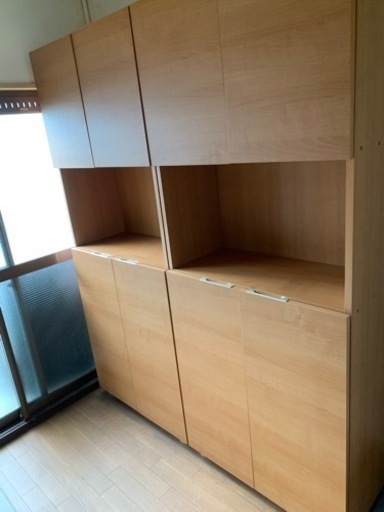 シューズボックス   ウッド 北欧ハイタイプ 2個