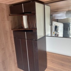 鏡台　とチェストの画像