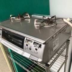 2011年製 リンナイ 都市ガス用ガステーブル ガスレンジ RTS-660VGTS-Lの画像