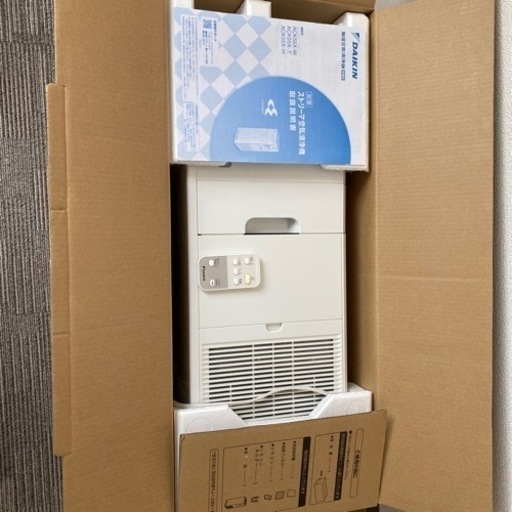 決まりました。DAIKIN ストリーマ空気清浄機