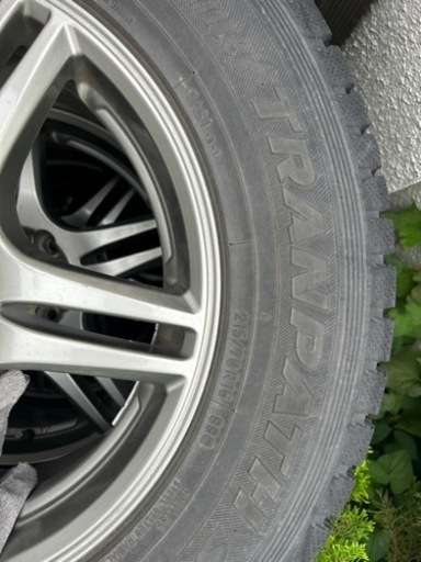 スタットレスタイヤ　ホイール　215/70R16  4本セット