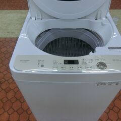 ID 193611 洗濯機6K シャープ 2021年 ES-GE6E-T