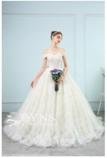 YNS ウエディングドレス　SL18901