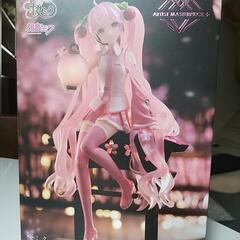 【新品未開封】初音ミク🌸桜ミク🌸提灯が光るフィギュア✨〜桜提灯ver.〜タイクレ限定バージョン　おもちゃ　LED付き！！の画像