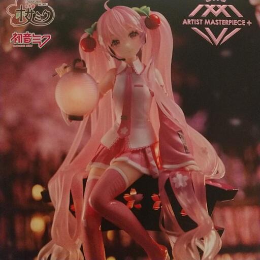 【新品未開封】初音ミク桜ミク提灯が光るフィギュア✨〜桜提灯ver.〜おもちゃ フィギュア