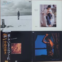 取引中【中島みゆき】 初期作品レコード　LP９枚の画像