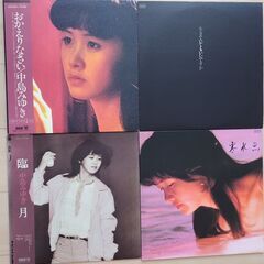 取引中【中島みゆき】 初期作品レコード　LP９枚の画像