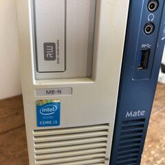 NEC Mate MB-N Core i3 8GB SSD240GB Windows11 Microsoft Officeインストールの画像
