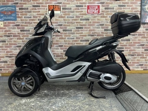 【希少！新型高年式車検付♪側車付登録普通免許仕様♪】PIAGGIO ピアジオ MP3 Yourban300 美車絶好調 動画 検 ジレラ フォコ トライク