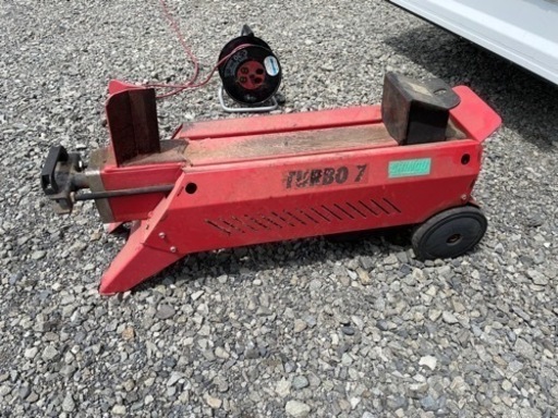 シングウグリーンマシーン薪割り機　TURBO7