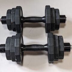 値下げします！　WOLT ダンベル　10K×2個セットの画像