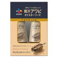 CJジャパン 贅沢アワビオイスターソース 350ｇ x 2本②