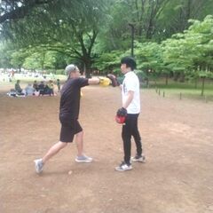 7月 代々木公園でミット打ちやります！ − 東京都