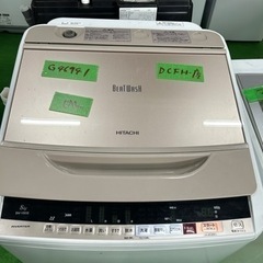 早い者勝ち大セール‼️‼️＋ご来店時、ガン×2お値引き‼️HITACHI(日立) 2018年製 8.0kg 洗濯機?