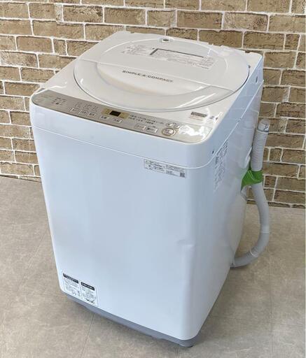 シャープ 洗濯機 6.0kg 2019年製 ES-GE6C-W SHARP 札幌市東区中沼町