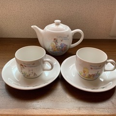 【未使用】スージーズー　　ティーポット&ティーカップセット