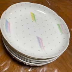 皿５枚の画像