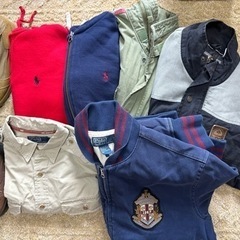 男性用、シャツ、ズボン、靴の画像