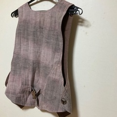 古布の手作りベスト　未使用品　の画像