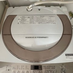 【取引中】洗濯機 SHARP ES-KS70T 7kg  