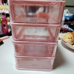 小さめな収納ケース　4段　新品未使用