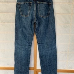 👖UNIQLO jeans(メンズ)補正なしの画像