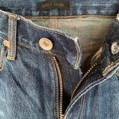 👖UNIQLO jeans(メンズ)補正なしの画像