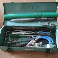 レトロ工具箱セット