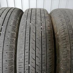 【差し上げます】軽トラ 軽バン 145/80R12 80/78N LT 145R12 6PR 3本 タイヤのみの画像