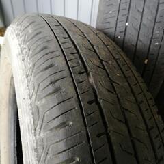 【差し上げます】軽トラ 軽バン 145/80R12 80/78N LT 145R12 6PR 3本 タイヤのみの画像