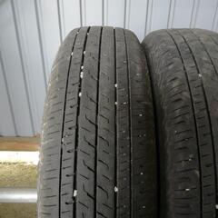 【差し上げます】軽トラ 軽バン 145/80R12 80/78N LT 145R12 6PR 3本 タイヤのみの画像