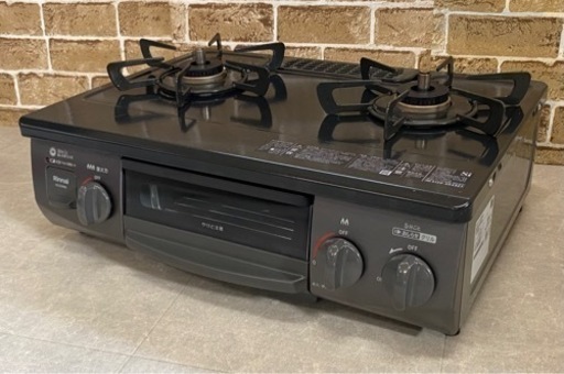 Rinnai LPガスコンロ 2023年製 RT35NJH KG35NBKL リンナイプロパン リンナイ 左強火力 ガステーブル