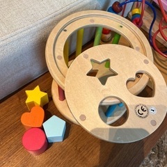 赤ちゃん　木のおもちゃ おもちゃ 知育玩具の画像