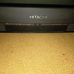 岩手　盛岡　配達　無料　０円　手渡し　昭和レトロ　家電 テレビ　ブラウン管　カラーテレビ　日立　HITACHI  大型　C28-WE45 動作確認済み　実働の画像