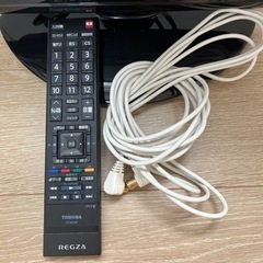 テレビ　19インチ　TOSHIBA REGZA　の画像