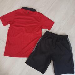 ナイキ　Tシャツ　短パン　ユニフォーム　マンU　キッズ　子供用品　サッカーの画像